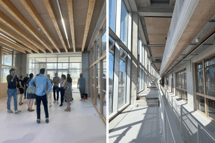 Visite officielle du chantier des futurs locaux de l’École Bleue – Global Design